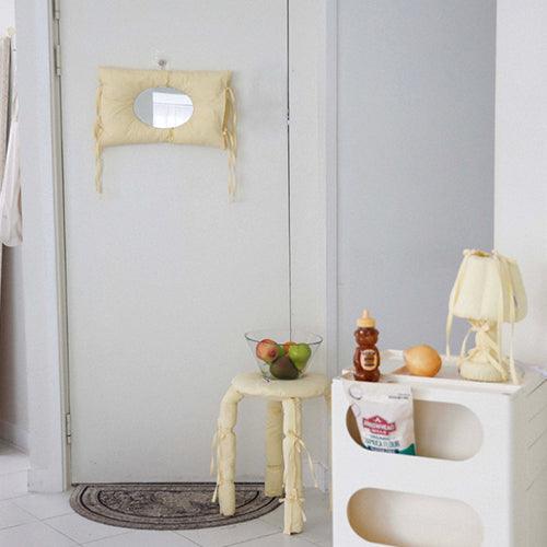 46MONTH ribbon mirror (lemon) - SOMIBEYA