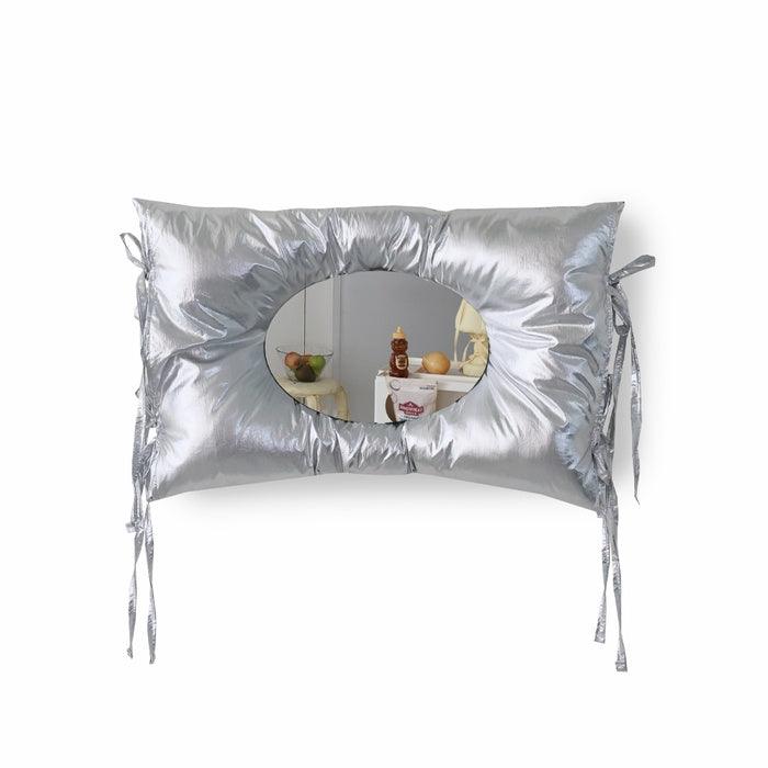 46MONTH ribbon mirror (silver) - SOMIBEYA
