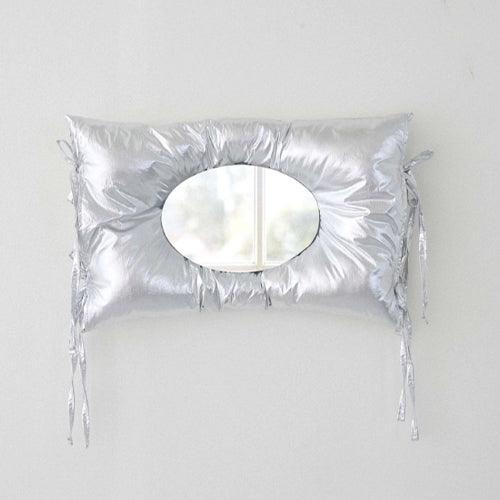 46MONTH ribbon mirror (silver) - SOMIBEYA