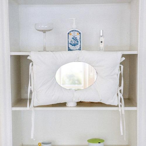 46MONTH ribbon mirror (white) - SOMIBEYA