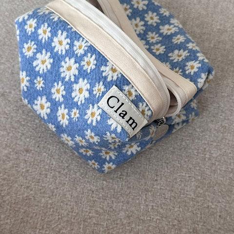 Clam round pouch _ Egg flower - SOMIBEYA