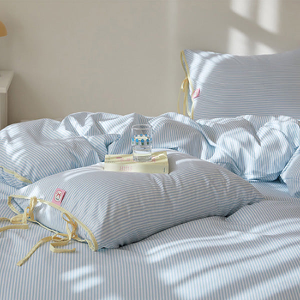 Ribbon Cake Duvet + Pillow Cover Anti-mite (Pink)