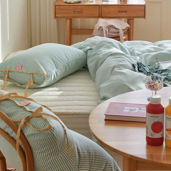 Ribbon Cake Duvet + Pillow Cover Anti-mite (Pink)
