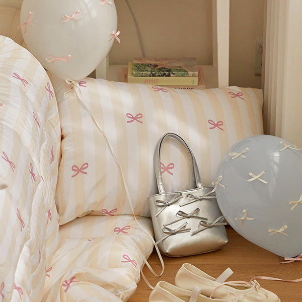 Ribbon cake pillowcase allergy care