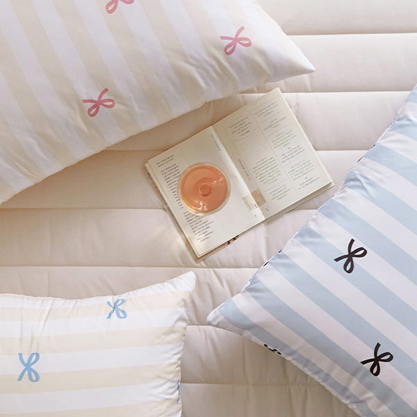 Ribbon cake pillowcase allergy care