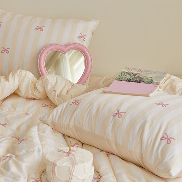 Ribbon cake pillowcase allergy care