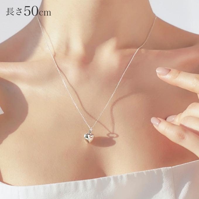 ハートネックレス(silver925) - somibeya