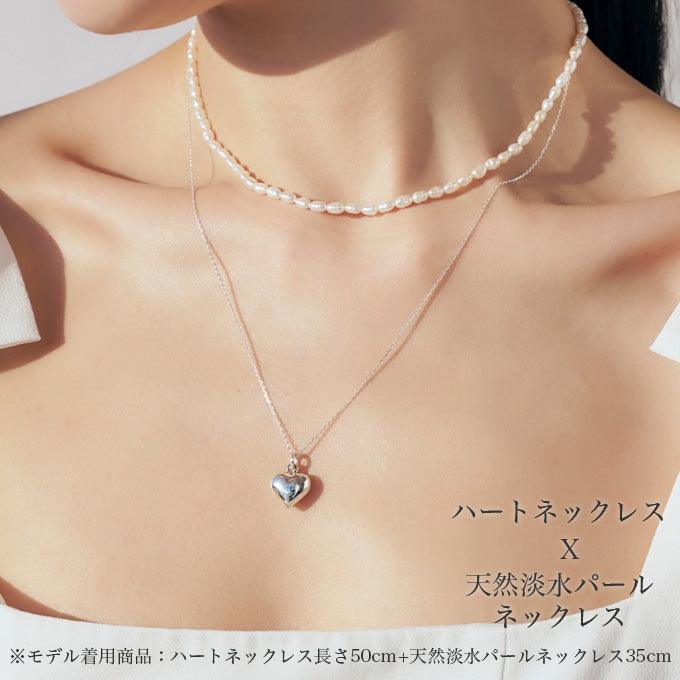 天然淡水パールフェミニンネックレス - somibeya