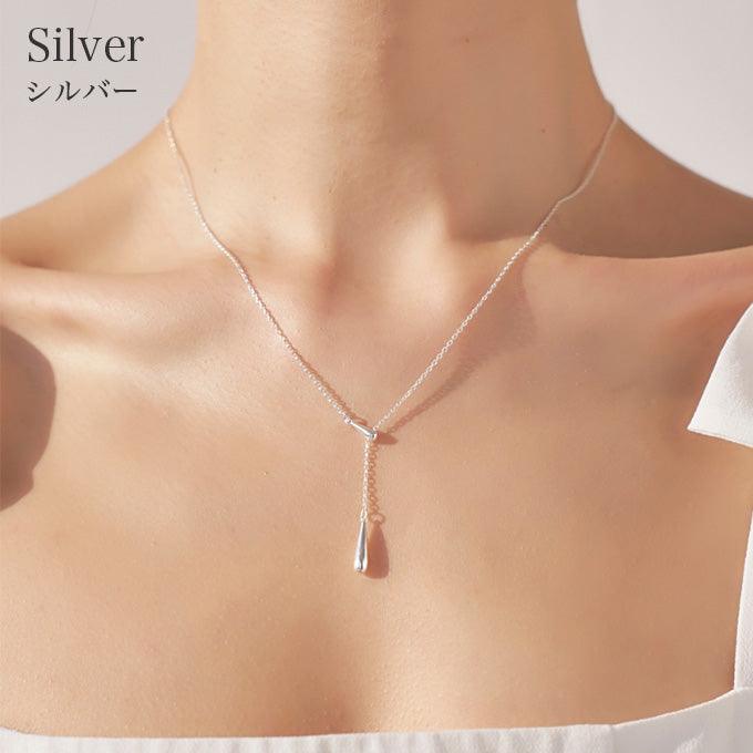 ドロップネックレス(silver925) - somibeya
