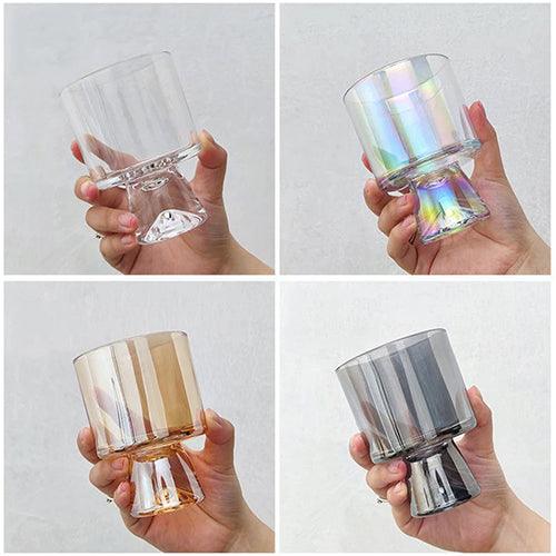 Somibeya おしゃれなペアグラスカップ 4color カフェ用 - somibeya