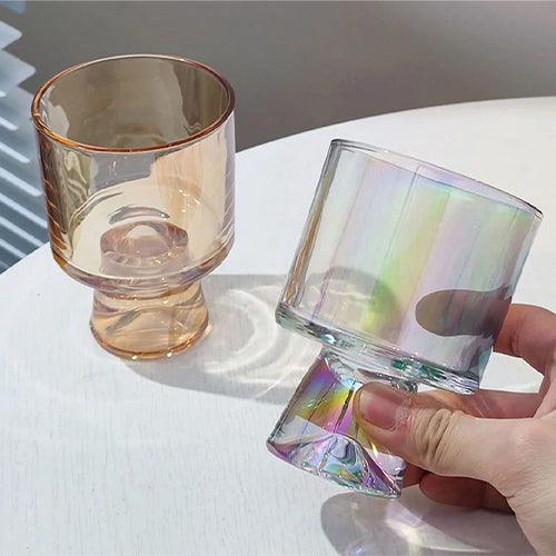 Somibeya おしゃれなペアグラスカップ 4color カフェ用 - somibeya