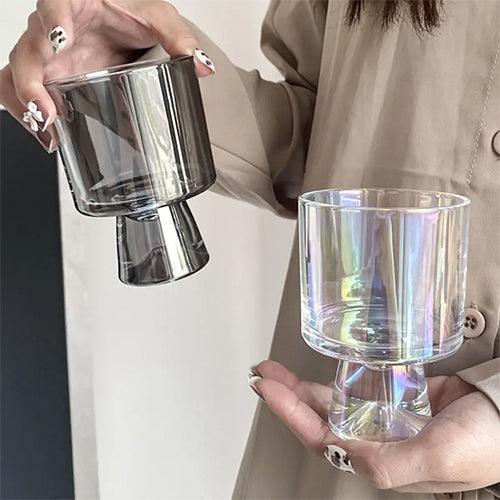 Somibeya おしゃれなペアグラスカップ 4color カフェ用 - somibeya