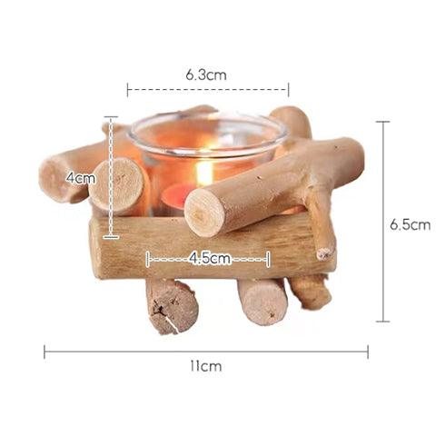 wood candle ウッドキャンドル - SOMIBEYA