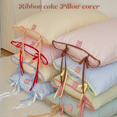 maatila ★ Ribbon Cake 布団カバ+枕カバー SSサイズ 布団カバーセット 布団カバー 枕カバー セット リボン 韓国