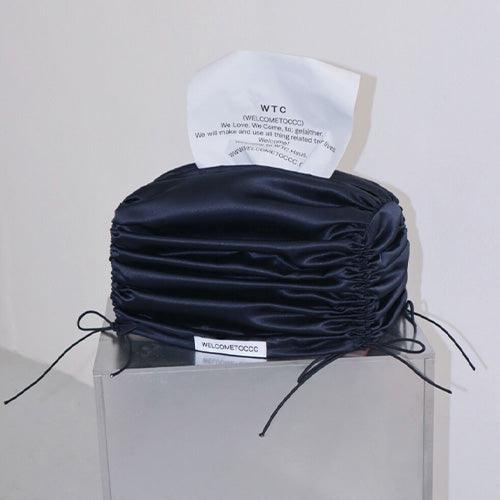 WELCOMETOCCC_CURTAIN CALL TITTI. NAVY ティッシュケース - somibeya