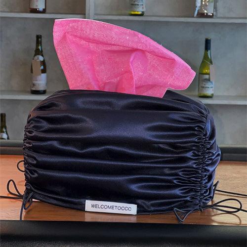 WELCOMETOCCC_CURTAIN CALL TITTI. NAVY ティッシュケース - somibeya
