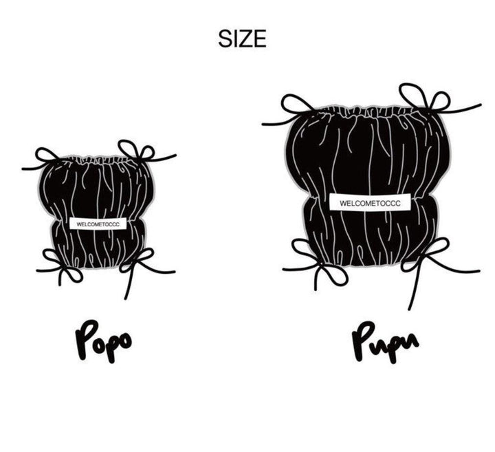 WELCOMETOCCC_POUPOUPOT BLACK 2Size - somibeya