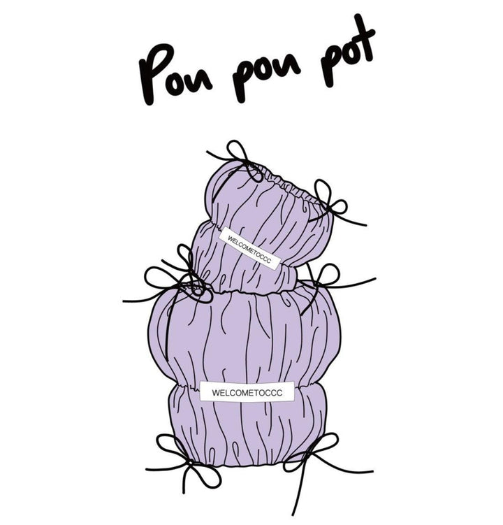 WELCOMETOCCC_POUPOUPOT LAVENDER 2Size - somibeya