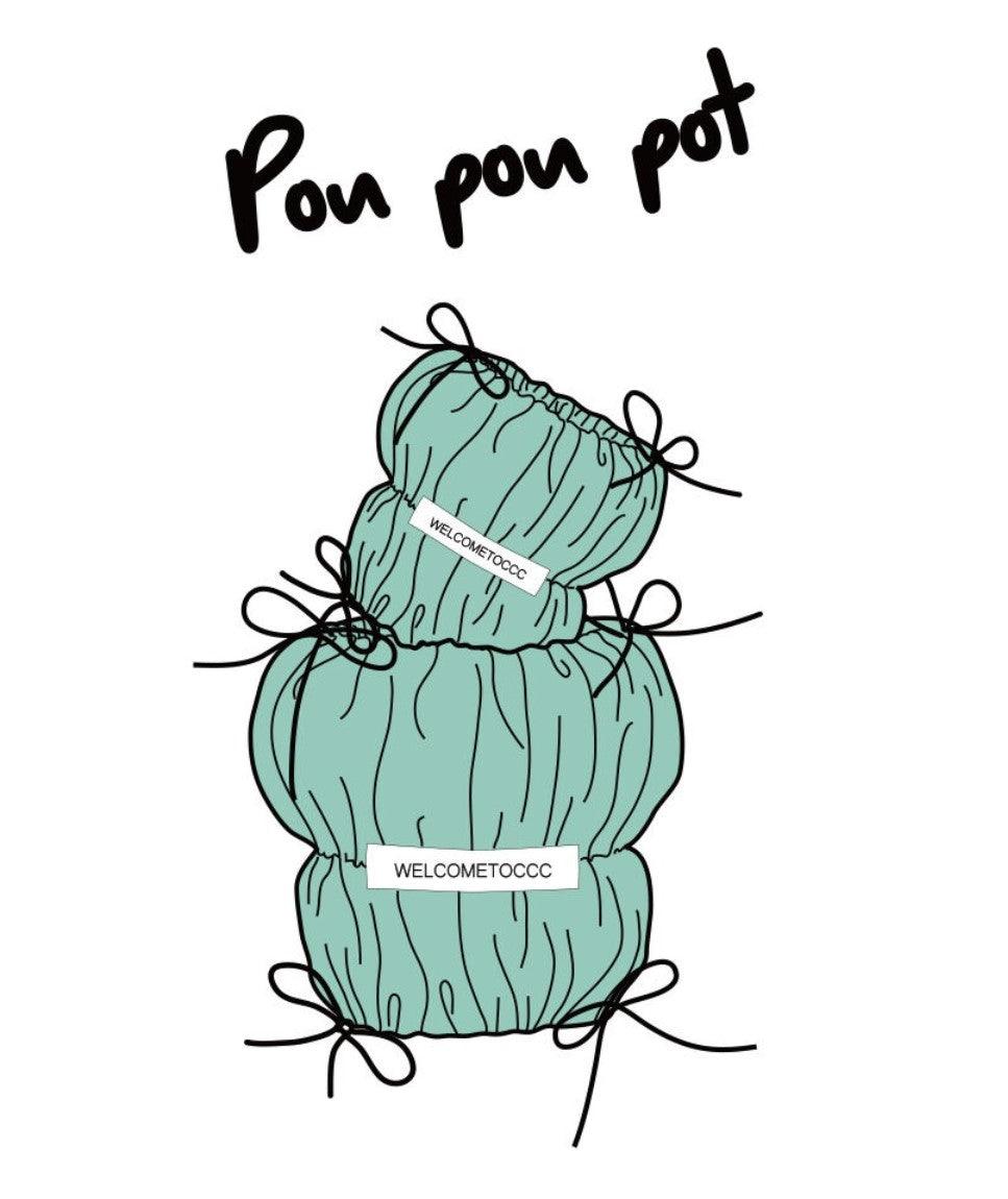 WELCOMETOCCC_POUPOUPOT MINT 2Size - somibeya