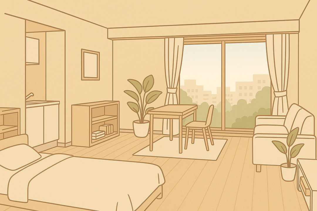 【賃貸OK】6畳・1Kの部屋が広くおしゃれになる韓国インテリア術
