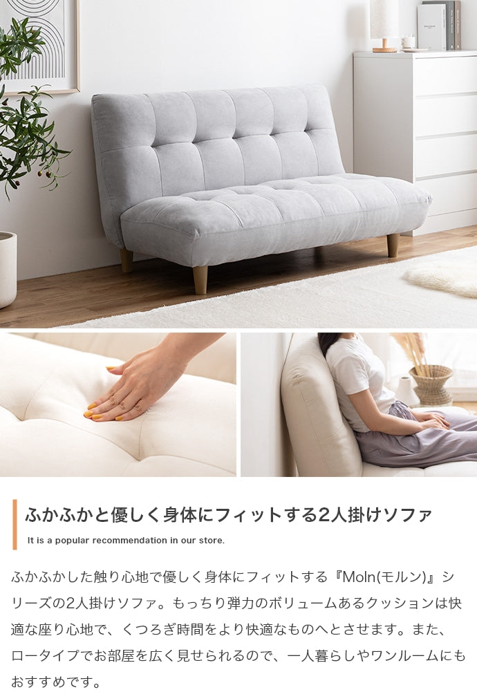 Moln 2人掛けソファ 単品