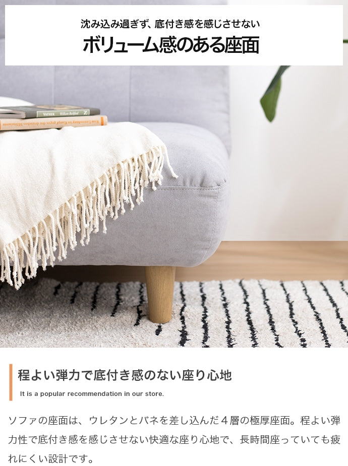 Moln 2人掛けソファ 単品