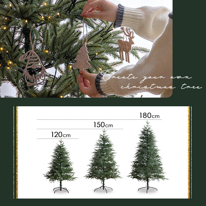 Abete クリスマスツリー 高さ120cm