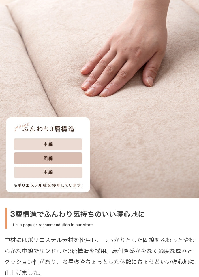 【60cmx180cm】Neochill sarasara リバーシブルごろ寝マット 60cmx180cm