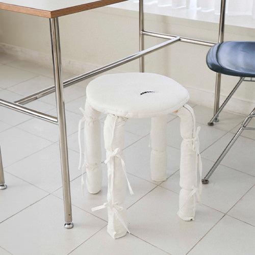46MONTH スツール ribbon stool (white) - somibeya
