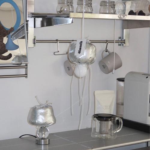 46MONTH ランプ silver hanging lamp - somibeya