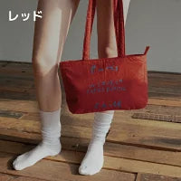 HOTEL PARIS CHILL トートバッグ - Heart Puffer Bag