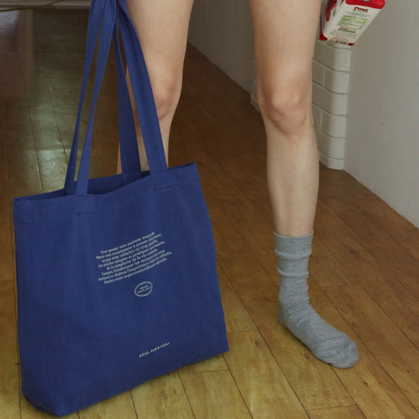 HOTEL PARIS CHILL トートバッグ - Paris Chill Bag (Blue)