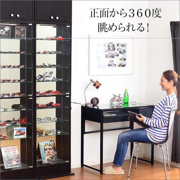 コレクションラック【-Luke-ルーク】専用ミラー2枚セット（ハイタイプ用/深型・浅型共通）