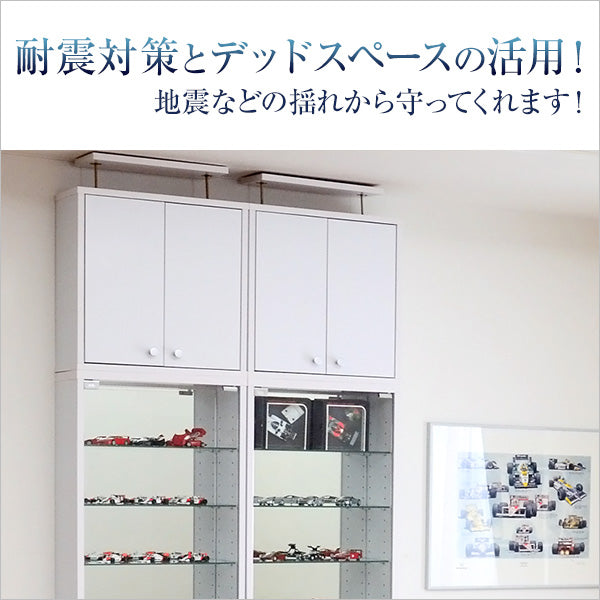 コレクションラック【-Luke-ルーク】浅型ハイタイプ(専用上置き)