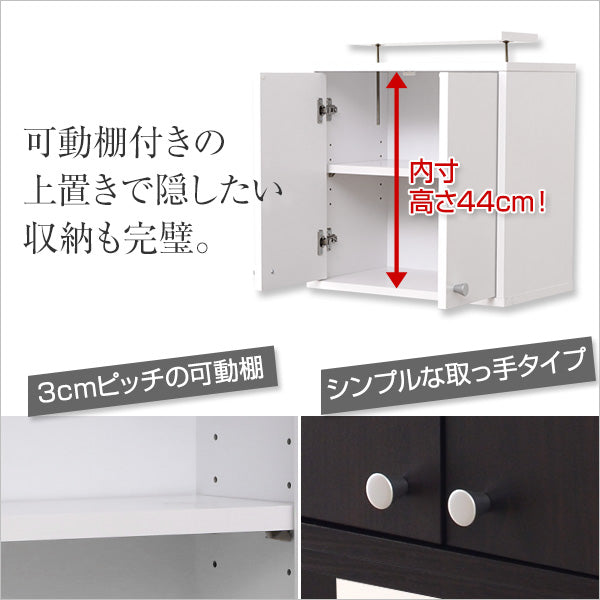 コレクションラック【-Luke-ルーク】深型ハイタイプ（専用上置き）