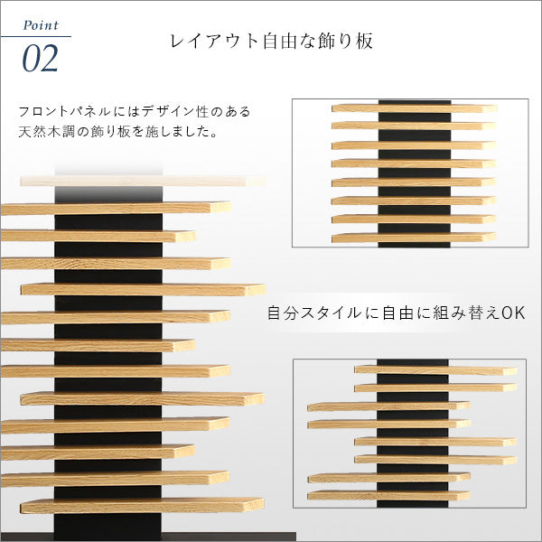 最大100インチ対応 デザインテレビスタンド