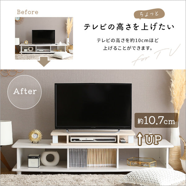 さわやかなモニター台80cm幅