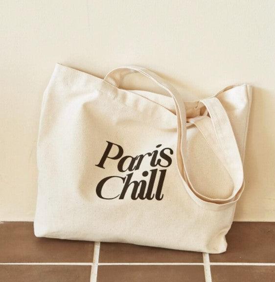 HOTEL PARIS CHILLトートバッグ - Paris Chill Bag (Ivory) - somibeya