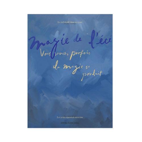 HOTEL PARIS CHILL Starry Sky in Your Eyes Postcard - somibeya