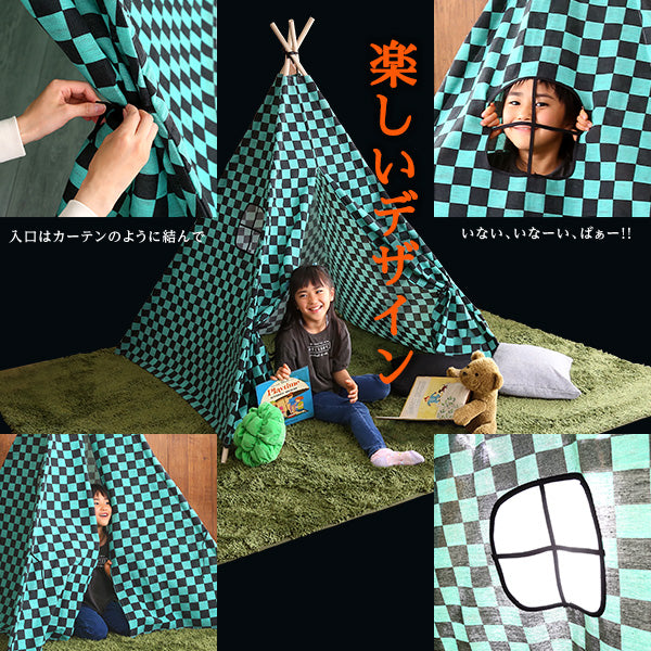 キッズテント 柄ありタイプ 【界-KAI-】