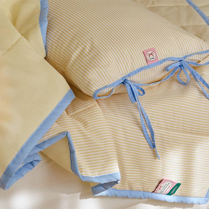 リボンケーキ 枕カバー アレルギーケア - somibeya