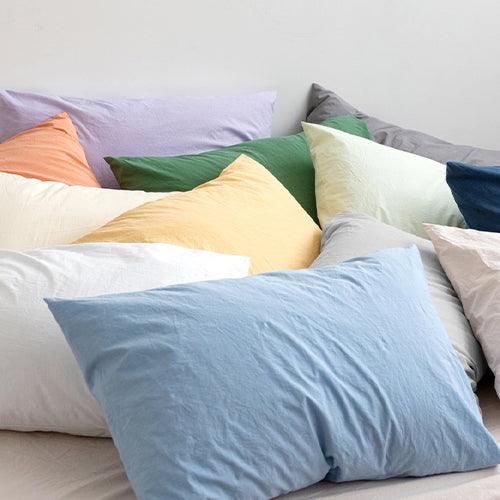 mix&match 枕カバー solid 18colors 50cm x 70cm - somibeya