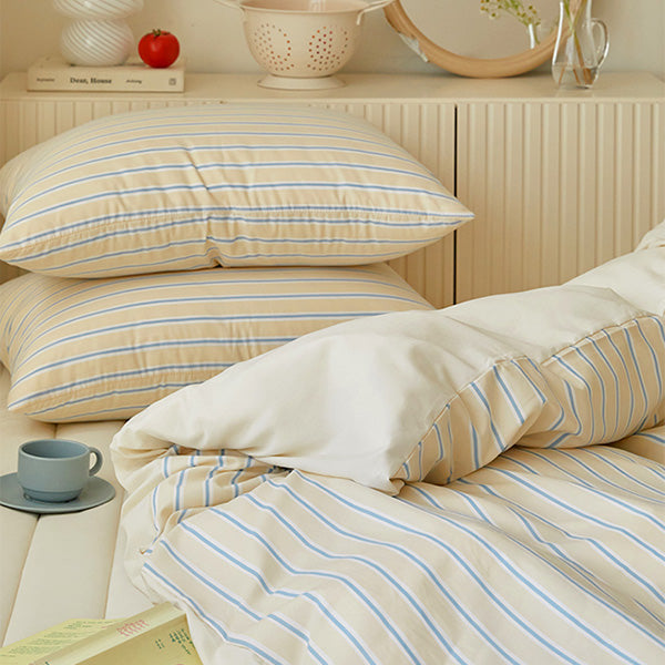 Turntable duvet cover ストライプ 布団カバー