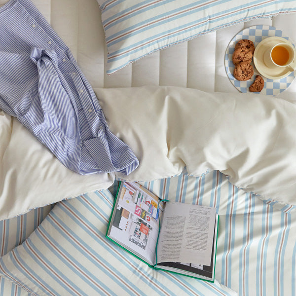 Turntable duvet cover ストライプ 布団カバー