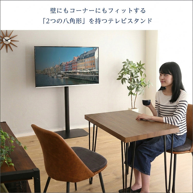 八角テレビスタンドハイタイプ専用 ハードディスクホルダーセット