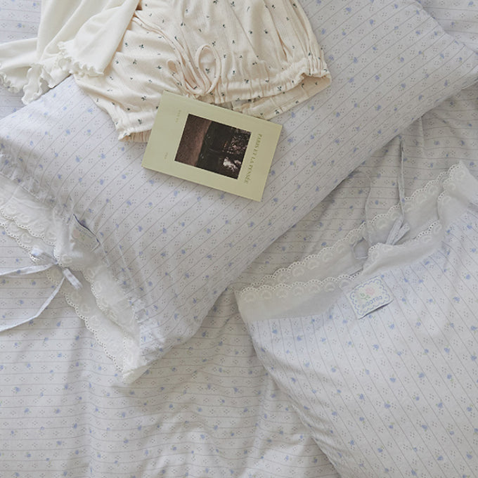 Rosy Eyelet 布団カバーセット maatila 韓国 布団セット シングル クイーン