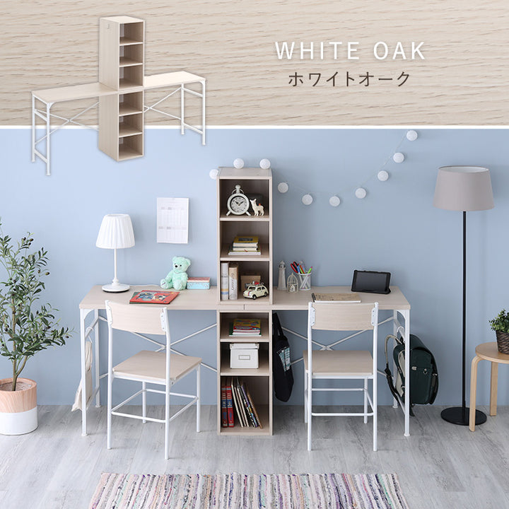 さわやかなツインデスク 90×90cm