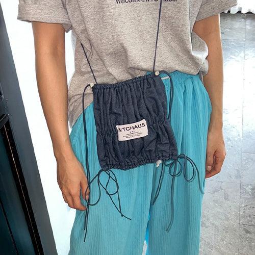WELCOMETOCCC_PIPI BAG JEAN デニム素材 カジュアル ショルダー